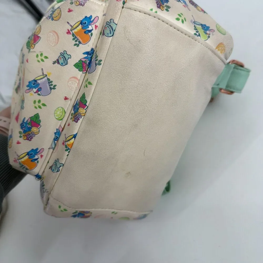 Disney Loungefly Lilo & Stitch Vacation Vibes Mini Backpack Scrump Watermelon
